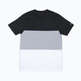 Noosa Panel Tee - Grey Heather